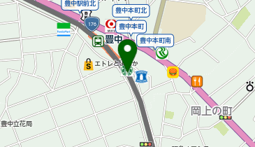 スターバックス コーヒー 阪急豊中駅前店の地図画像