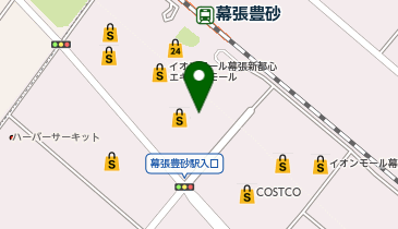 スターバックス コーヒー イオンモール幕張新都心エキマエ店の地図画像