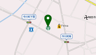 スターバックス コーヒー 西尾今川店の地図画像