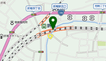 スターバックス コーヒー 折尾駅店の地図画像