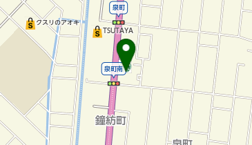 スターバックス コーヒー 高岡泉町店の地図画像