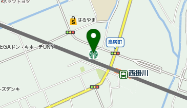 スターバックス コーヒー 掛川大池店の地図画像