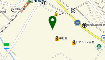 スターバックス コーヒー ビバシティ彦根1階 ビバマルシェ店の地図画像