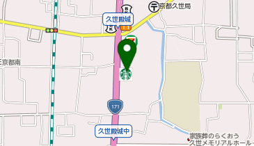 スターバックス コーヒー 京都久世店の地図画像
