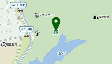 スターバックス コーヒー 服部緑地店の地図画像