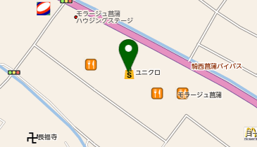 スターバックス コーヒー モラージュ菖蒲122号バイパス店の地図画像