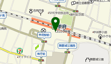 スターバックス コーヒー セレオ甲府店の地図画像