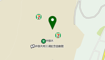 スターバックス コーヒー 中部大学店の地図画像