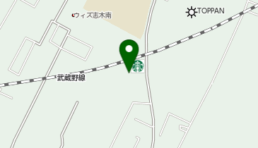 スターバックス コーヒー 新座野火止店の地図画像