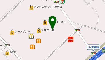 スターバックス コーヒー アリオ市原店の地図画像