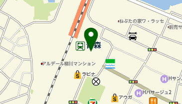 スターバックス コーヒー 青森 &LOVINA店の地図画像