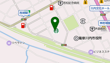 スターバックス コーヒー 薩摩川内 センノオト店の地図画像