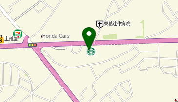 スターバックス コーヒー 我孫子店の地図画像