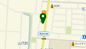 スターバックス コーヒー 半田山代店の地図画像