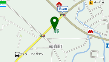スターバックス コーヒー 栃木箱森店の地図画像