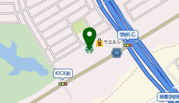 スターバックス コーヒー 京都精華台店の地図画像