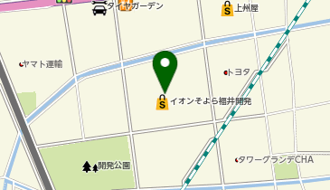 スターバックス コーヒー そよら福井開発店の地図画像
