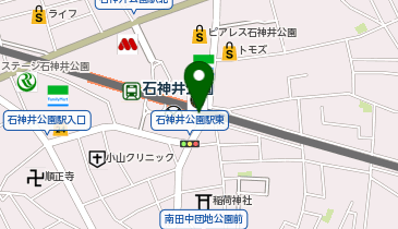 スターバックス コーヒー エミオ石神井公園店の地図画像