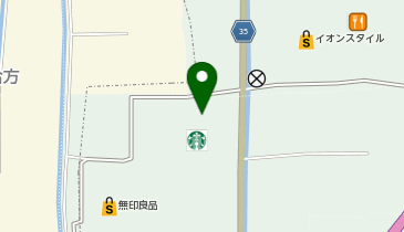 スターバックス コーヒー イオンモール橿原 ウエスト・ビレッジ店の地図画像