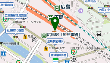 スターバックス ティー&カフェ ミナモア広島4階店の地図画像