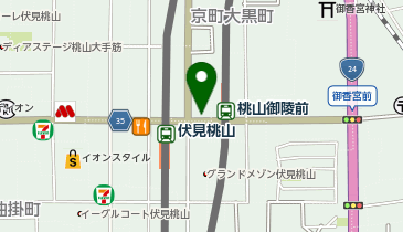 スターバックス コーヒー 伏見桃山店の地図画像