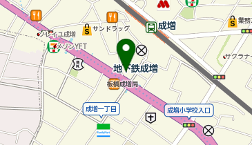 スターバックス コーヒー Olive LOUNGE 成増店の地図画像