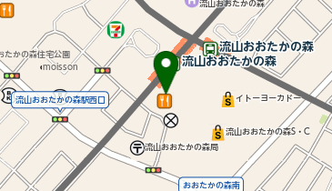 スターバックス コーヒー 流山おおたかの森S.C. FLAPS店の地図画像