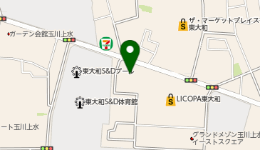 スターバックス コーヒー リコパ東大和店の地図画像