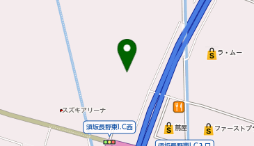 スターバックス コーヒー イオンモール須坂1階店の地図画像