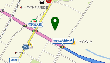 スターバックス コーヒー 大津堅田店の地図画像