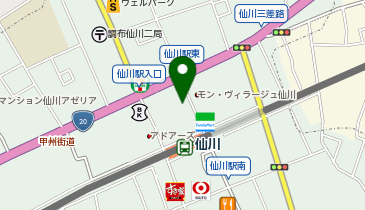 スターバックス ティー&カフェ フォレストスクエア仙川店の地図画像