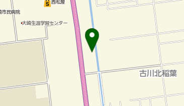 スターバックス コーヒー 古川北稲葉店の地図画像