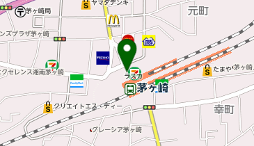 スターバックス コーヒー ラスカ茅ヶ崎店の地図画像