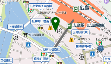 スターバックス コーヒー 福屋 広島駅前店の地図画像