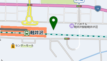 スターバックス コーヒー 軽井沢T-SITE店の地図画像
