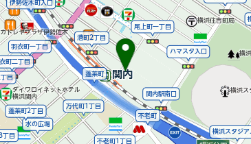 スターバックス ティー&カフェ BASEGATE横浜関内店の地図画像