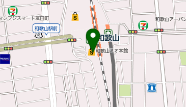 スターバックス コーヒー 和歌山ミオ店の地図画像