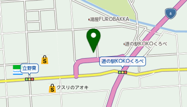 スターバックス コーヒー 黒部店の地図画像