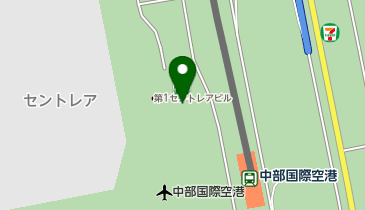 スターバックス コーヒー 中部国際空港出発ロビー店の地図画像
