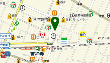 スターバックス コーヒー Olive LOUNGE 吉祥寺店の地図画像