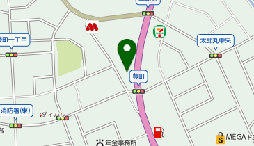 スターバックス コーヒー 砺波店の地図画像
