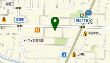 スターバックス コーヒー 長野若槻店の地図画像