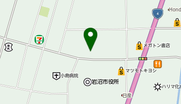 スターバックス コーヒー 岩沼店の地図画像