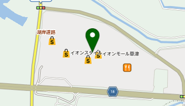 スターバックス ティー&カフェ イオンモール草津店の地図画像