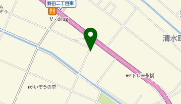 快活CLUB 四日市野田店の地図画像