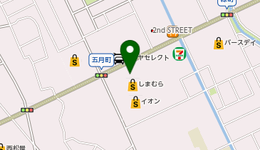 快活CLUB 新潟亀田店の地図画像