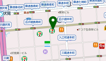 快活CLUB 栄長者町店の地図画像