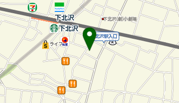 快活CLUB 下北沢店の地図画像