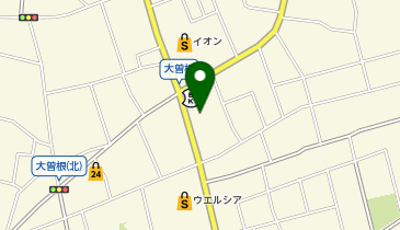 快活CLUB 八潮店の地図画像