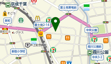 快活CLUB 千葉中央店の地図画像